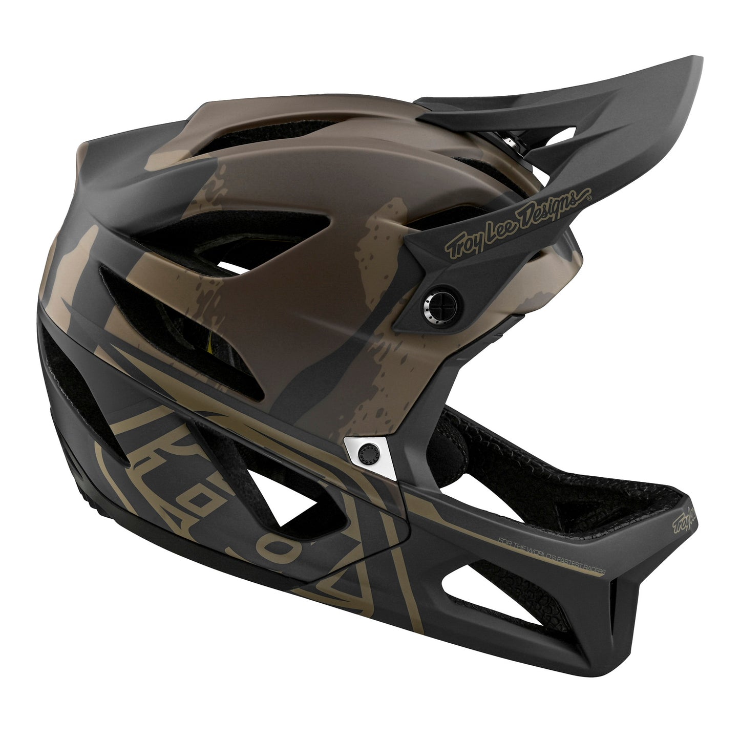 TLD Stage MIPS Helmet - XS-S - Stealth Camo Olive - Image 6
