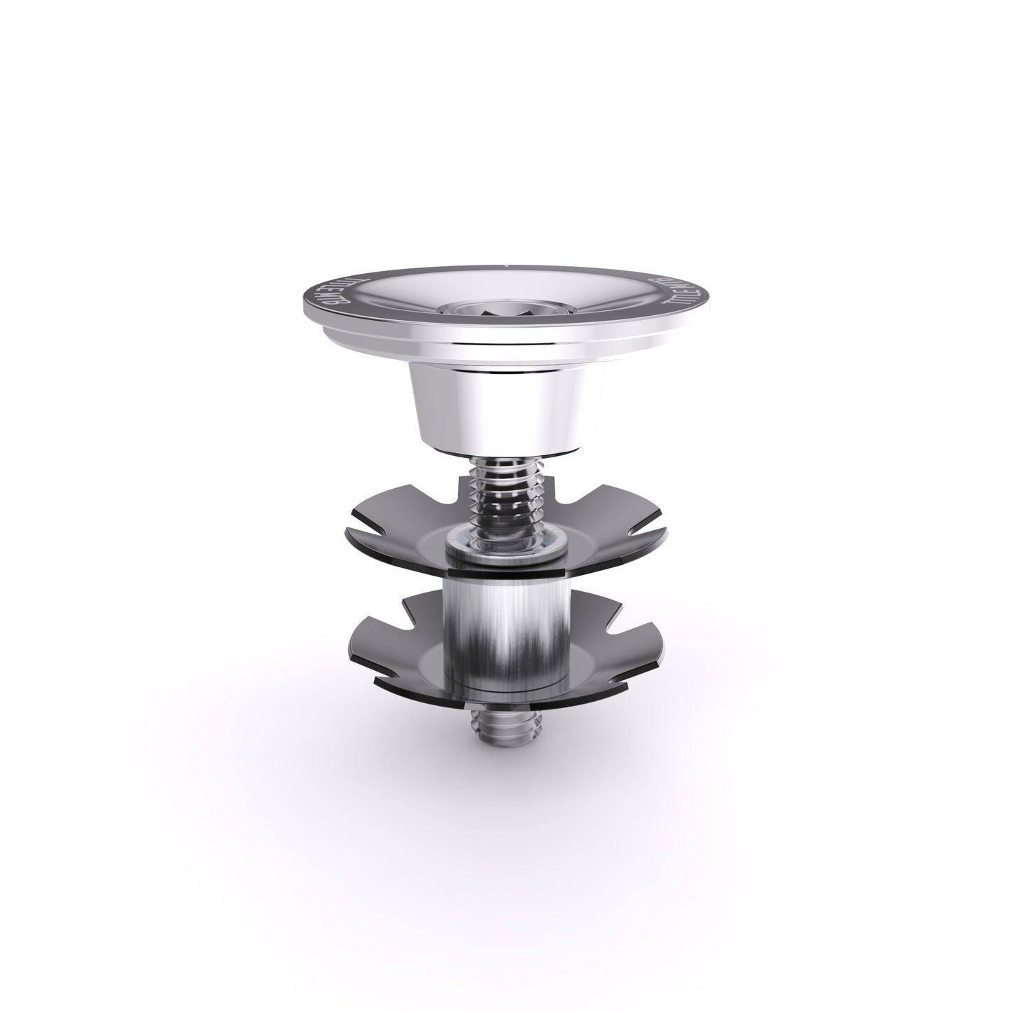 Title Headset Top Cap and Bolt - Chrome
