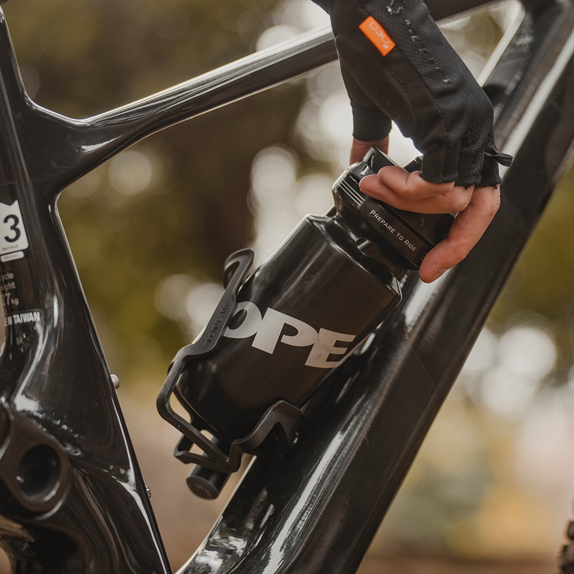 Topeak Shuttle Sidecage - Composite - Black - With Side Mount - Image 2