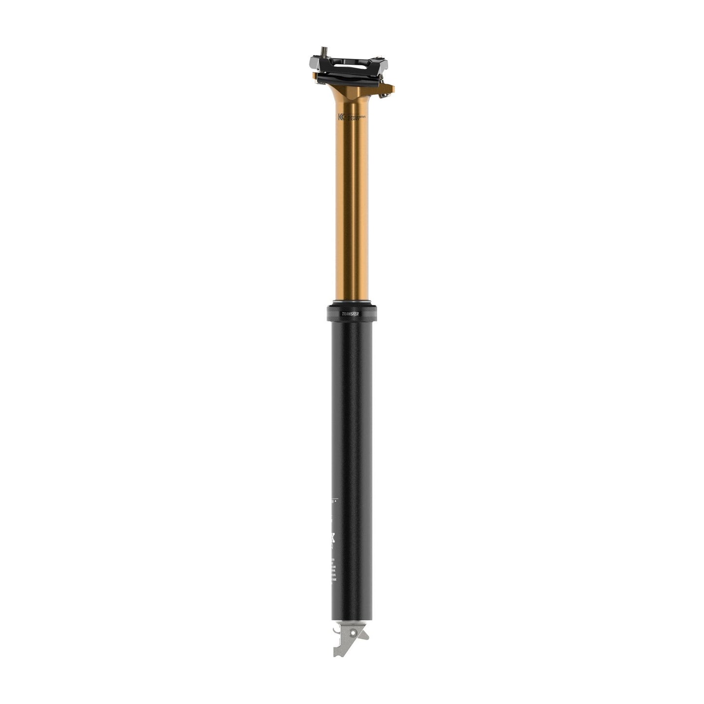 Fox Factory Transfer Factory Series Dropper Post - 30.9mm - Internal - Stealth - 180mm Drop - 504mm Length - No Remote Supplied