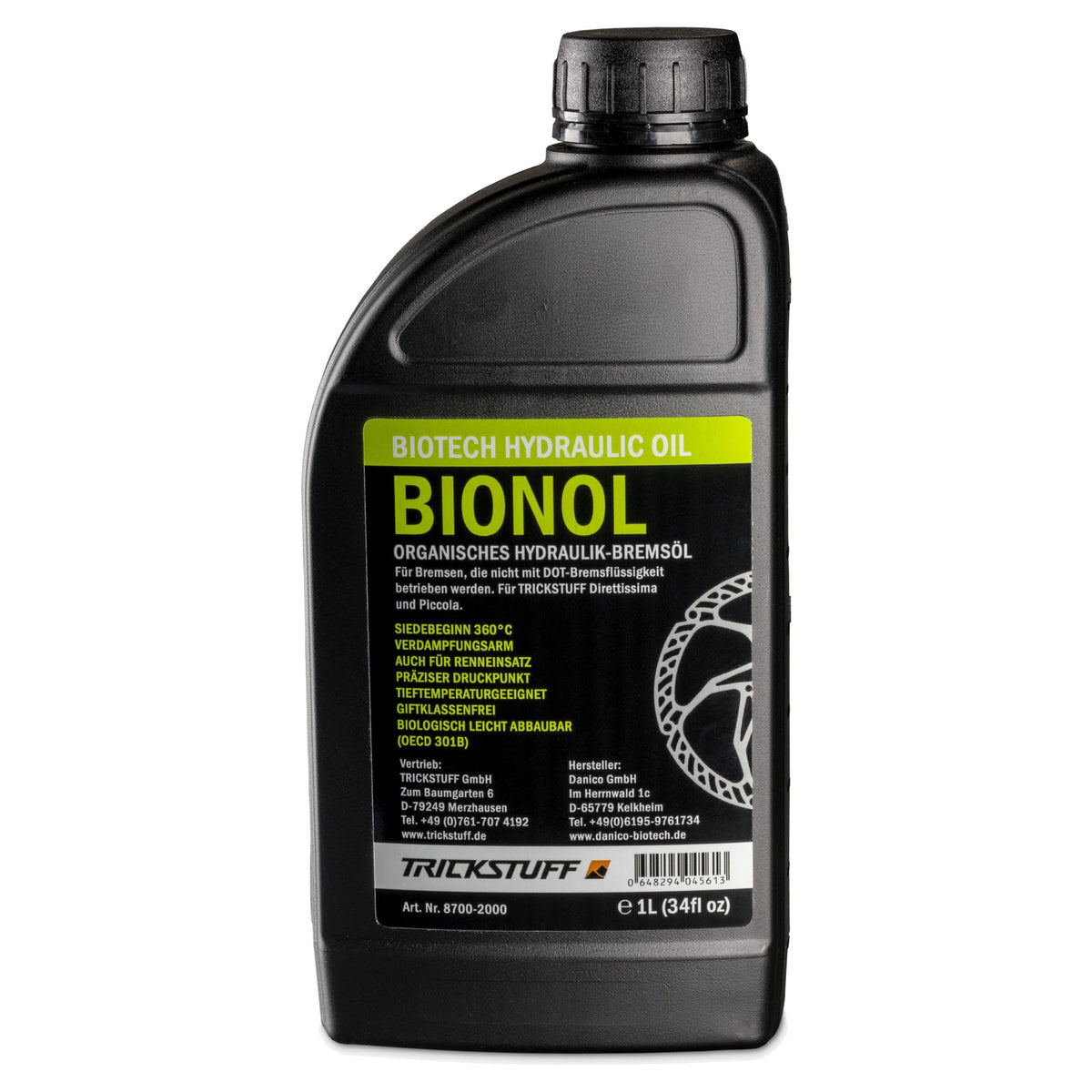 Trickstuff Bionol Brake Fluid - 1000ml - Image 1