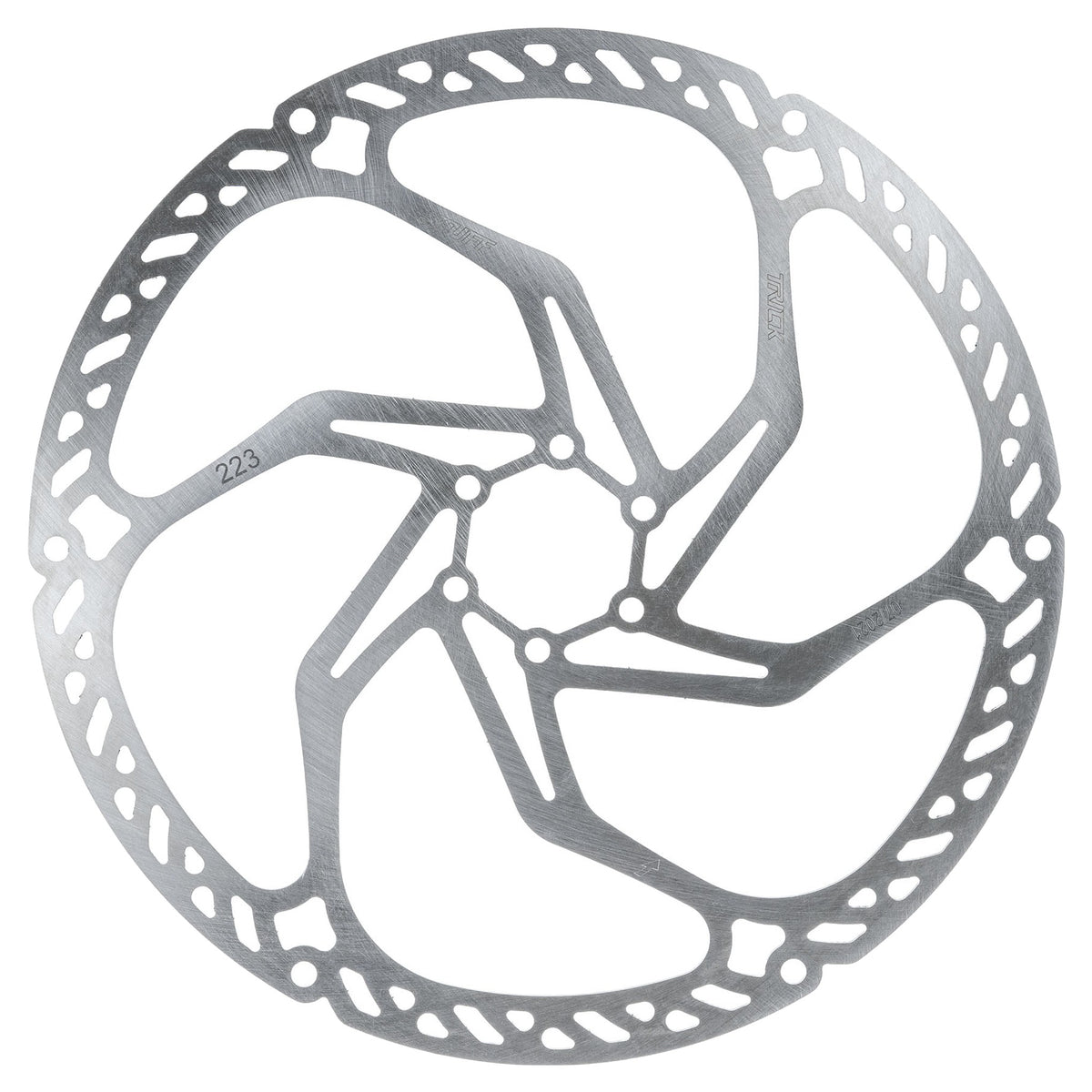 Trickstuff Downhill Rotor - 223mm - 6 Bolt - 2.05mm - Stainless Steel - Image 1