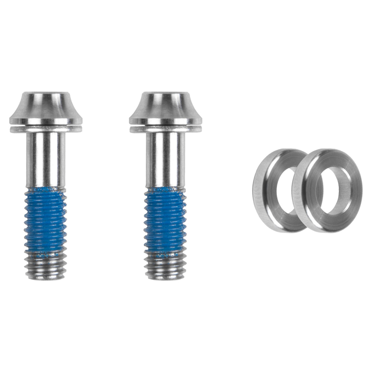 Trickstuff Post Mount Brake Adapter - Post Mount - 203mm - 3mm - Silver - PM 200-203 - Image 1