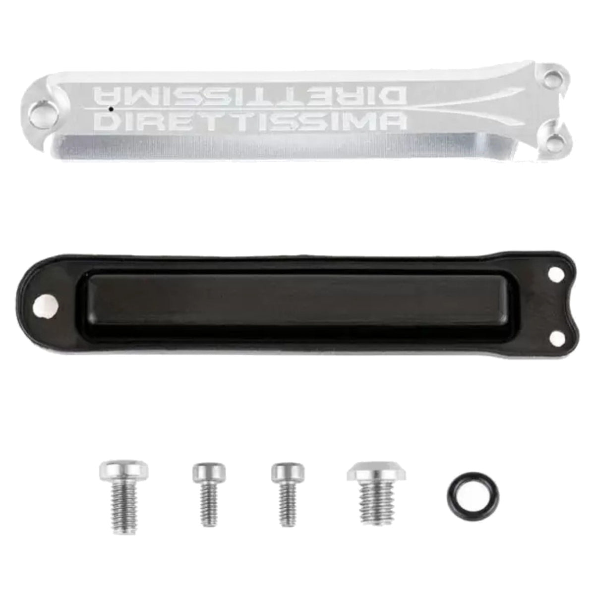 Trickstuff Reservoir Cap Kit - Reservoir Cap Kit L&R - Silver - Direttissima - Image 1
