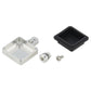 Trickstuff Reservoir Cap Kit - Reservoir Cap Kit L&R - Silver - Piccola - Image 1