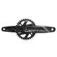 Truvativ Descendant DH DUB Alloy Crankset B1 - 83mm and BB104-107 - 28.99mm DUB - SRAM Direct Mount - 165mm - Black - 34t - Image 1