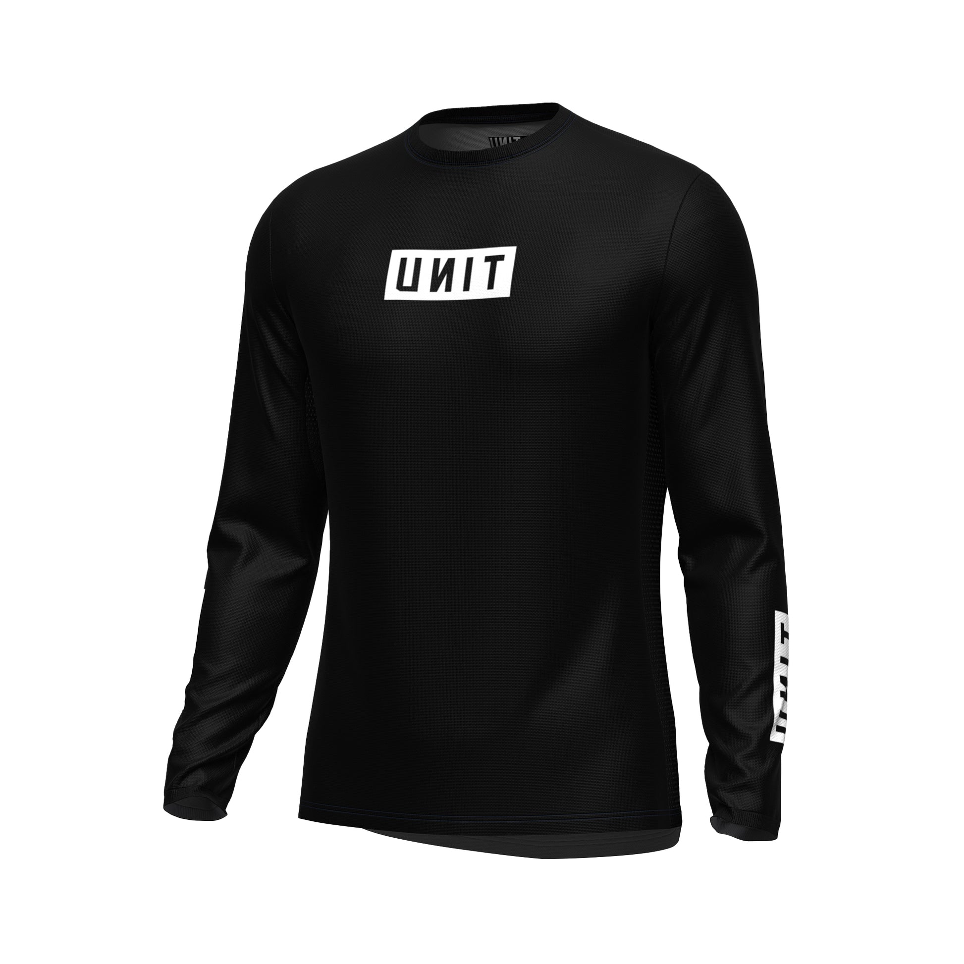 Unit Men's Long Sleeve Jersey - L - Stack - Military - Image 1