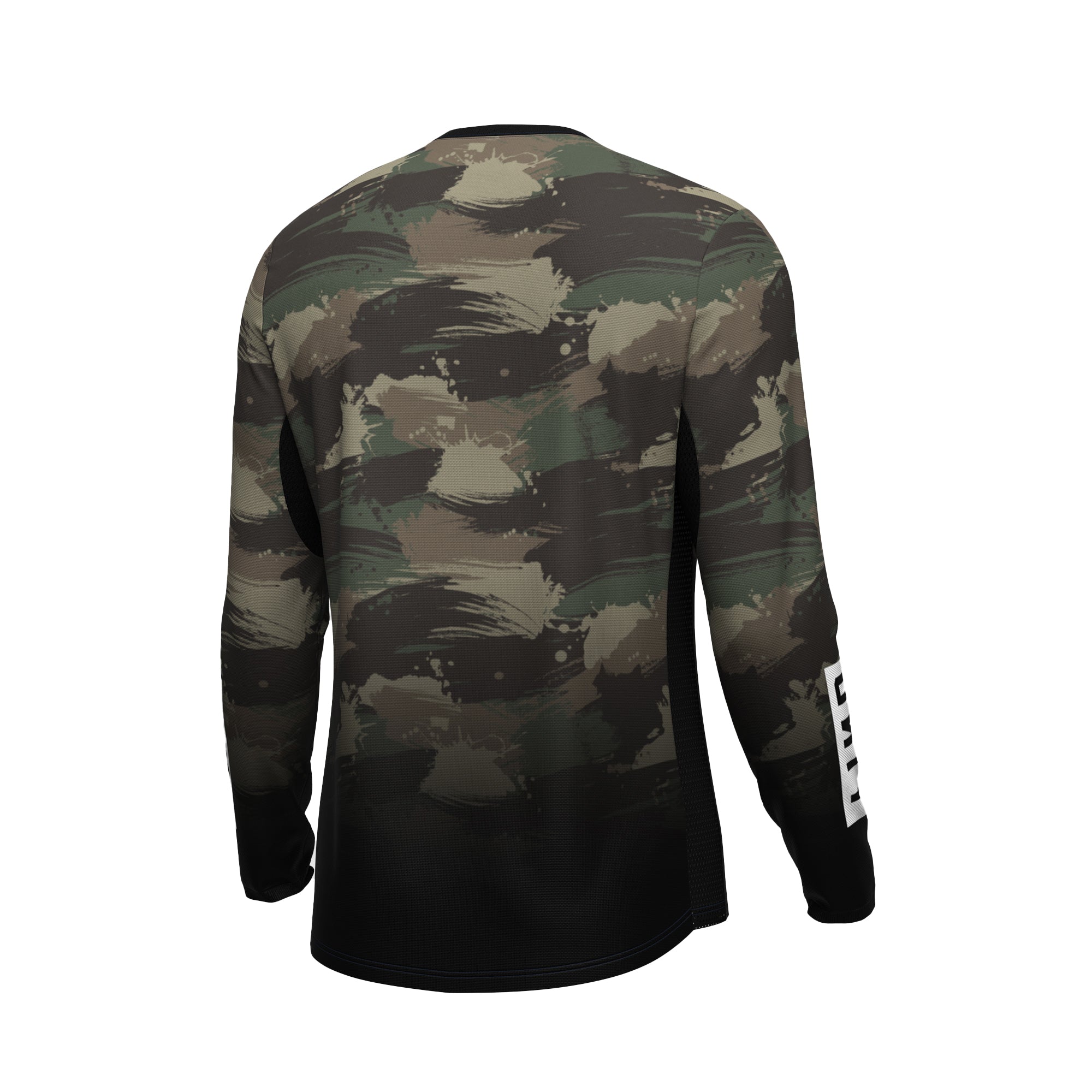 Unit Men's Long Sleeve Jersey - M - Sarge | MTB Direct