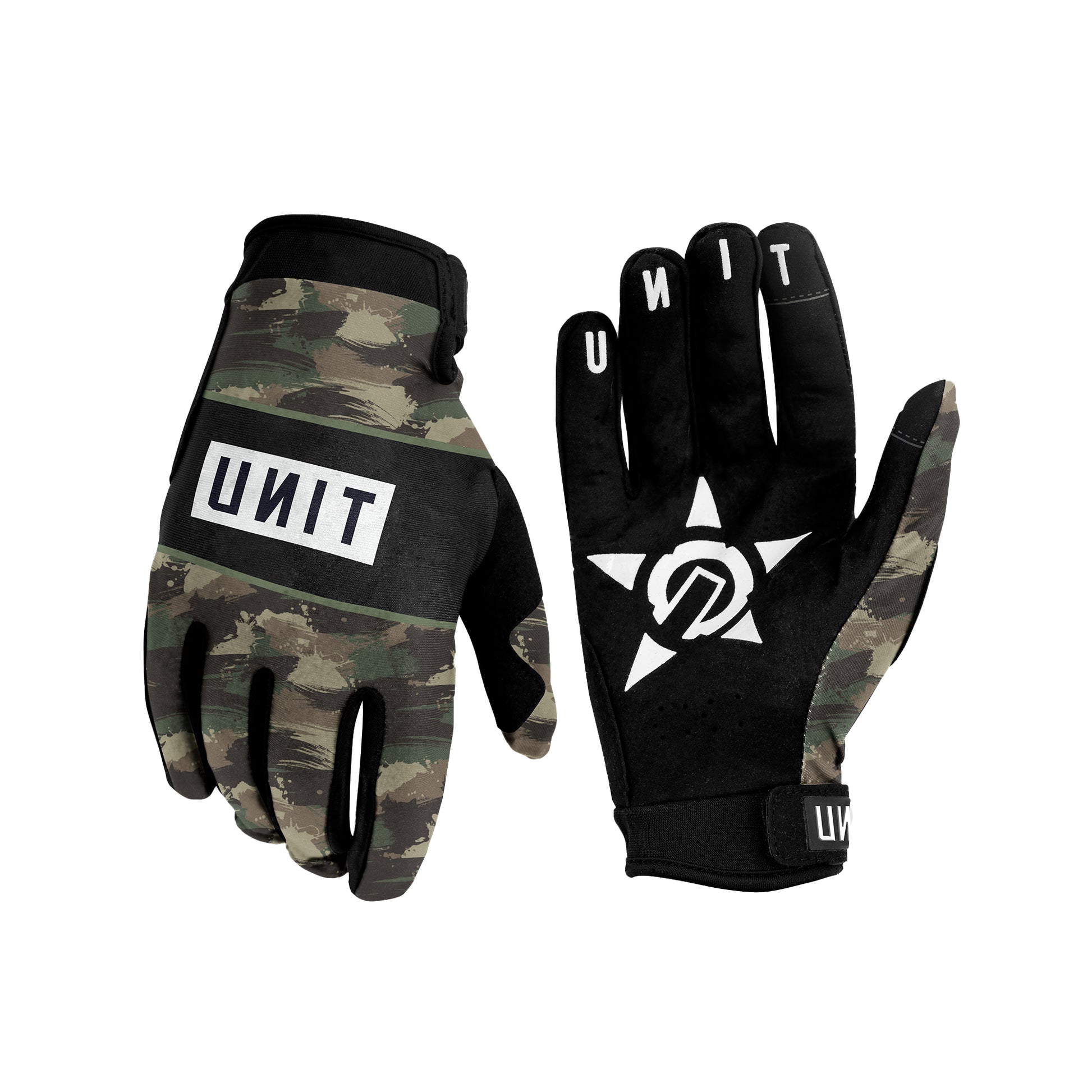 Unit Velcro Men's Gloves - L - Sarge - Image 1