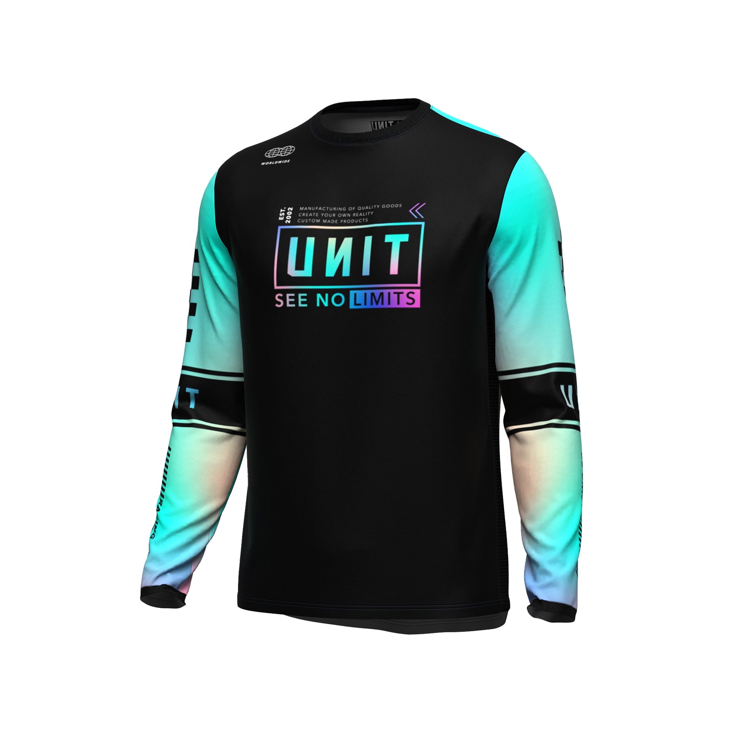 Unit Youth Long Sleeve Jersey - Youth S - Vista - Image 1