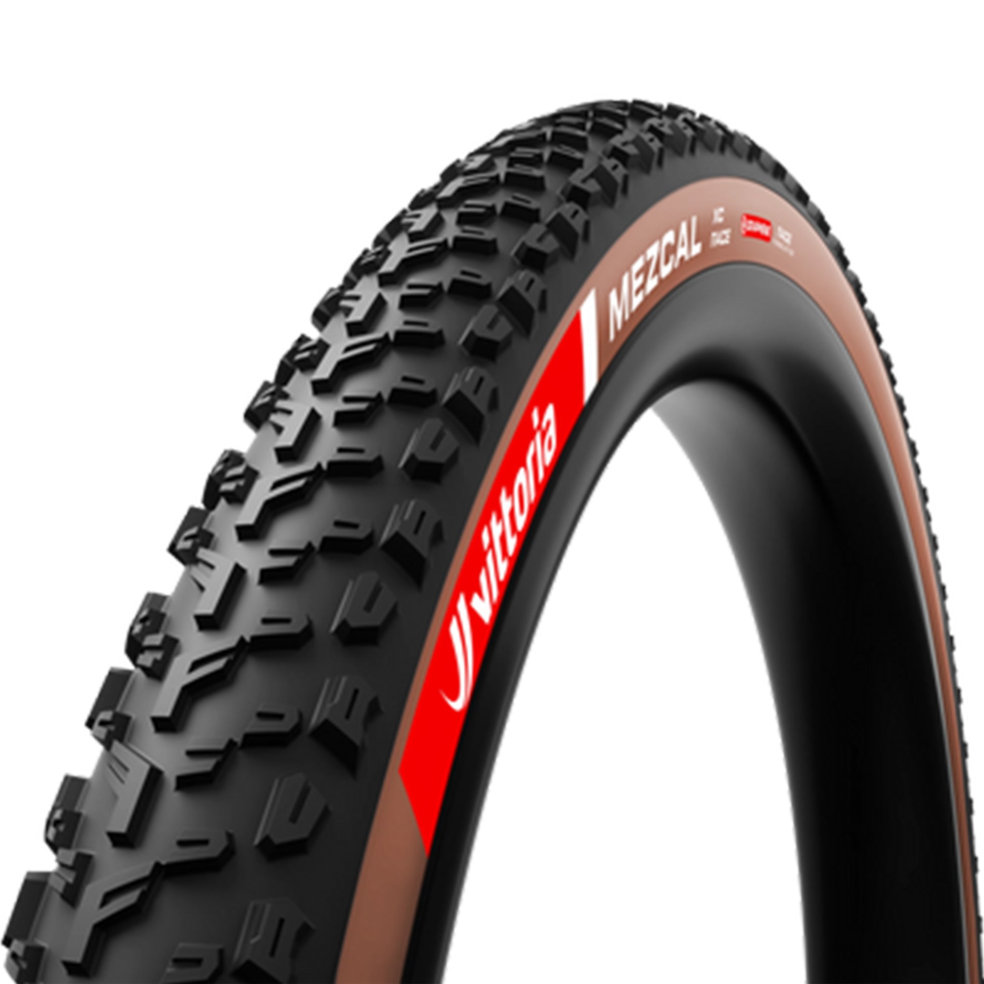 Vittoria Mezcal III XC Race Tyre - 29 Inch - 2.4 Inch - Yes - Race Formulation - XC Race - Medium - Medium Duty Protection - Folding - Tan - Image 1