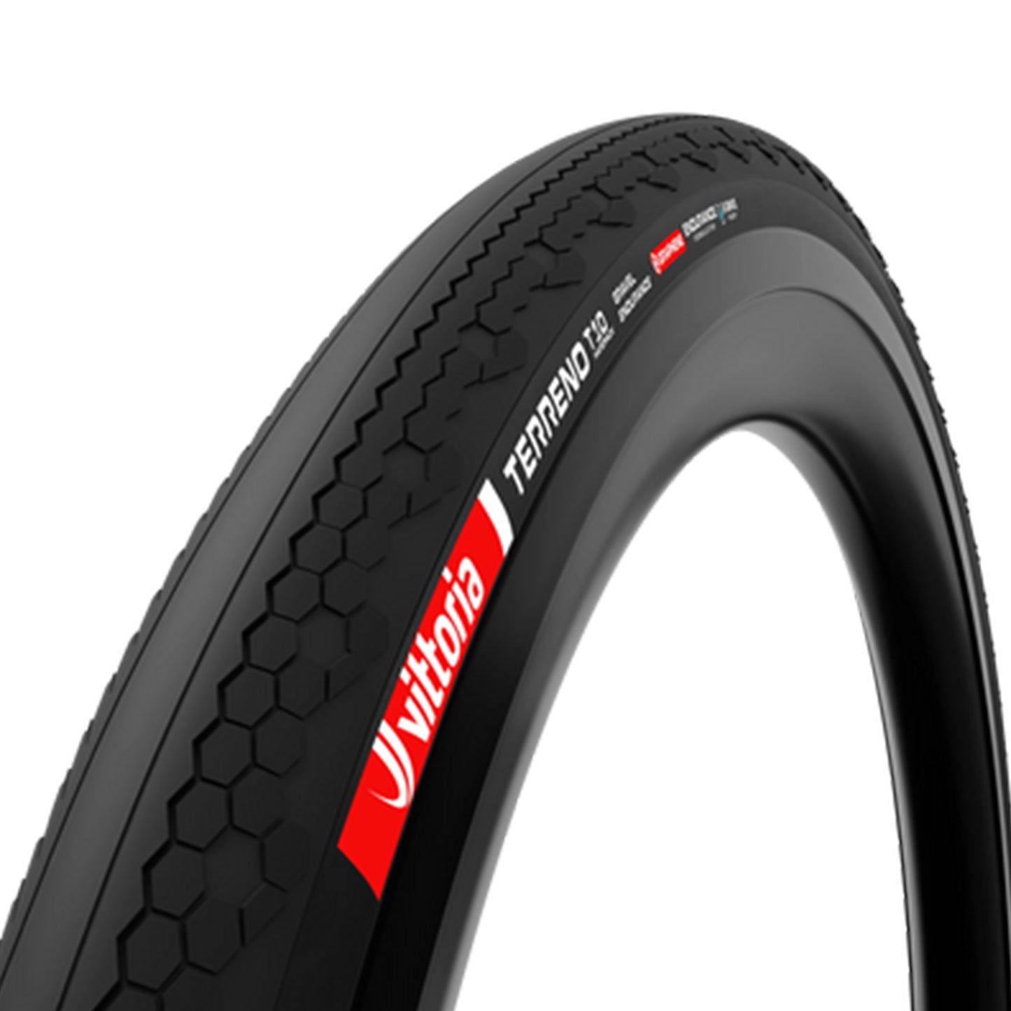 Vittoria Terreno T10 Tyre - 700c - 40mm - Yes - Endurance Formulation - Endurance - Hard - Heavy Duty Protection - Folding - Black - Image 1