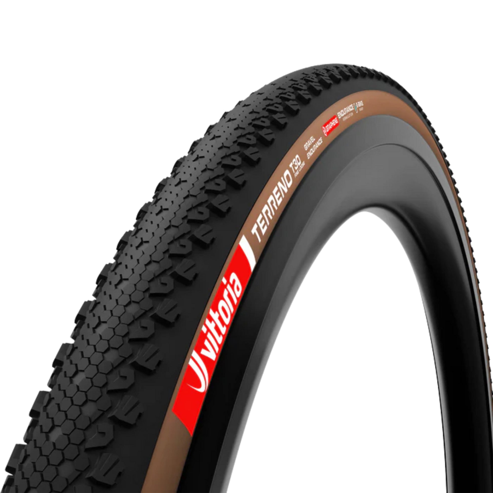 Vittoria Terreno T30 Tyre - 700c - 45c - Yes - G2 Compound - Fine Loose - Medium - Medium Duty Protection - Folding - Tan - Image 1