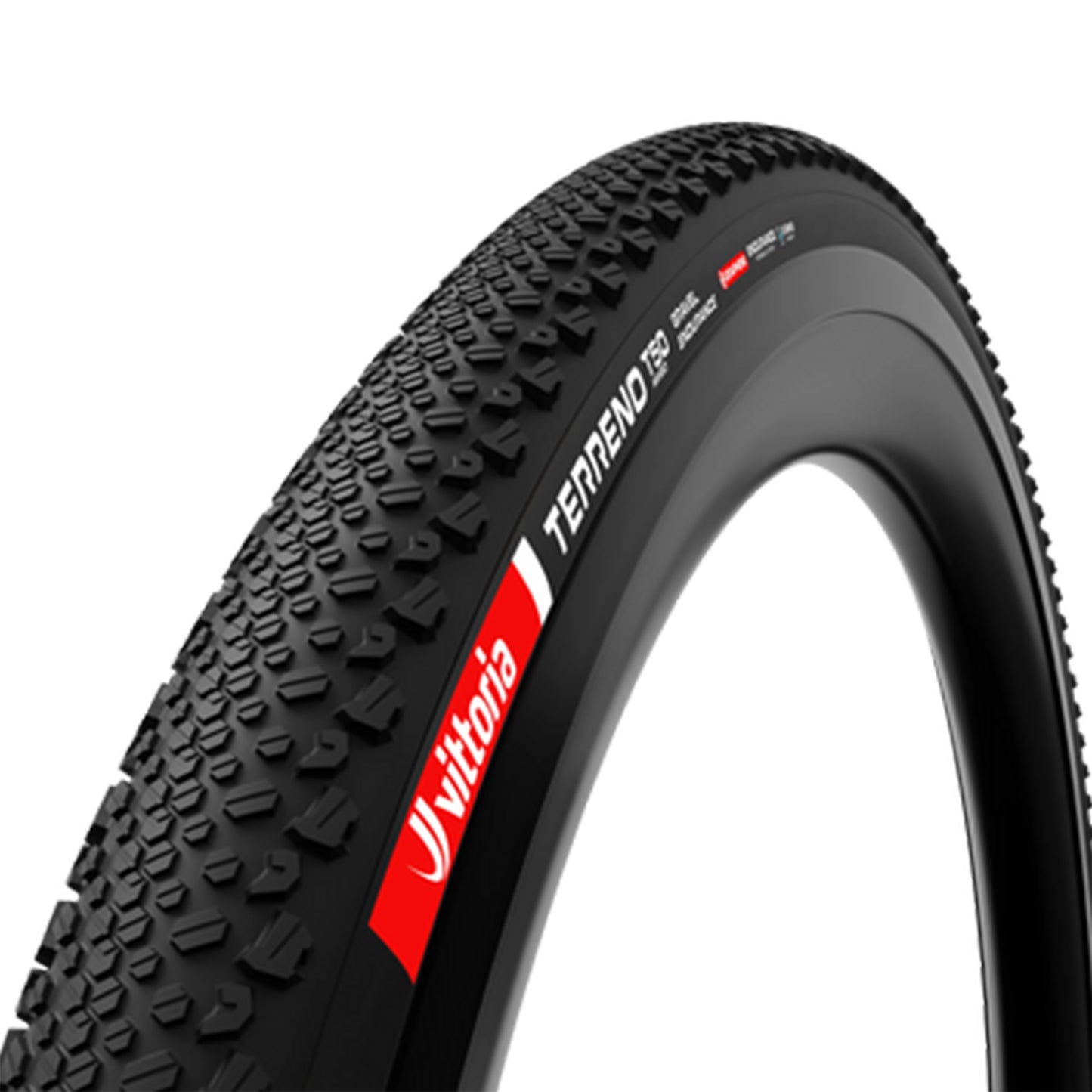 Vittoria Terreno T50 Tyre - 700c - 40mm - Yes - Endurance Formulation - Endurance - Hard - Heavy Duty Protection - Folding - Black - Image 1