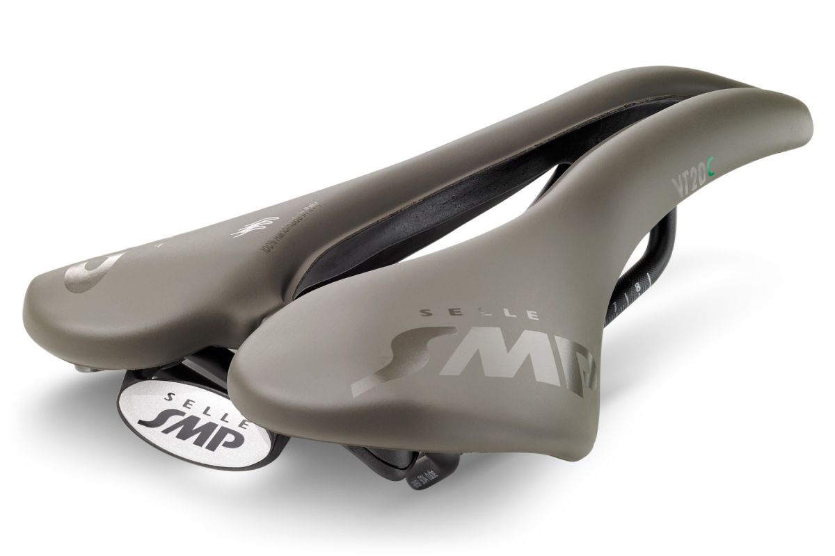 Selle SMP VT20C Gravel Saddle - Stainless Steel - 144mm - Brown