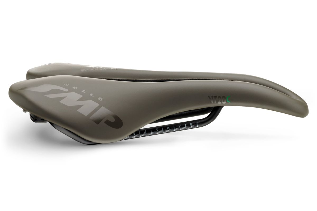 Selle SMP VT20C Gravel Saddle - Stainless Steel - 144mm - Brown