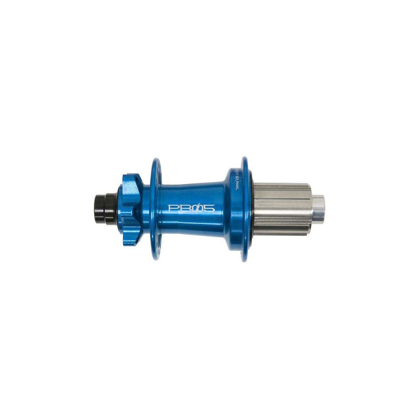 Hope Pro 5 eBike Rear 6 Bolt 12x148mm Disc Hub - Rear - 12x148mm Boost - Shimano HG Splined - 6 Bolt - 32 Hole - J-Bend - Blue