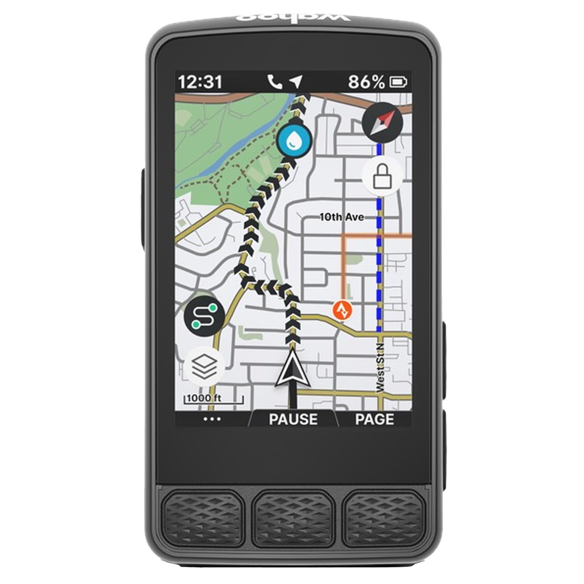 Wahoo ELEMNT ROAM 3 GPS Bike Computer - Black - Image 1
