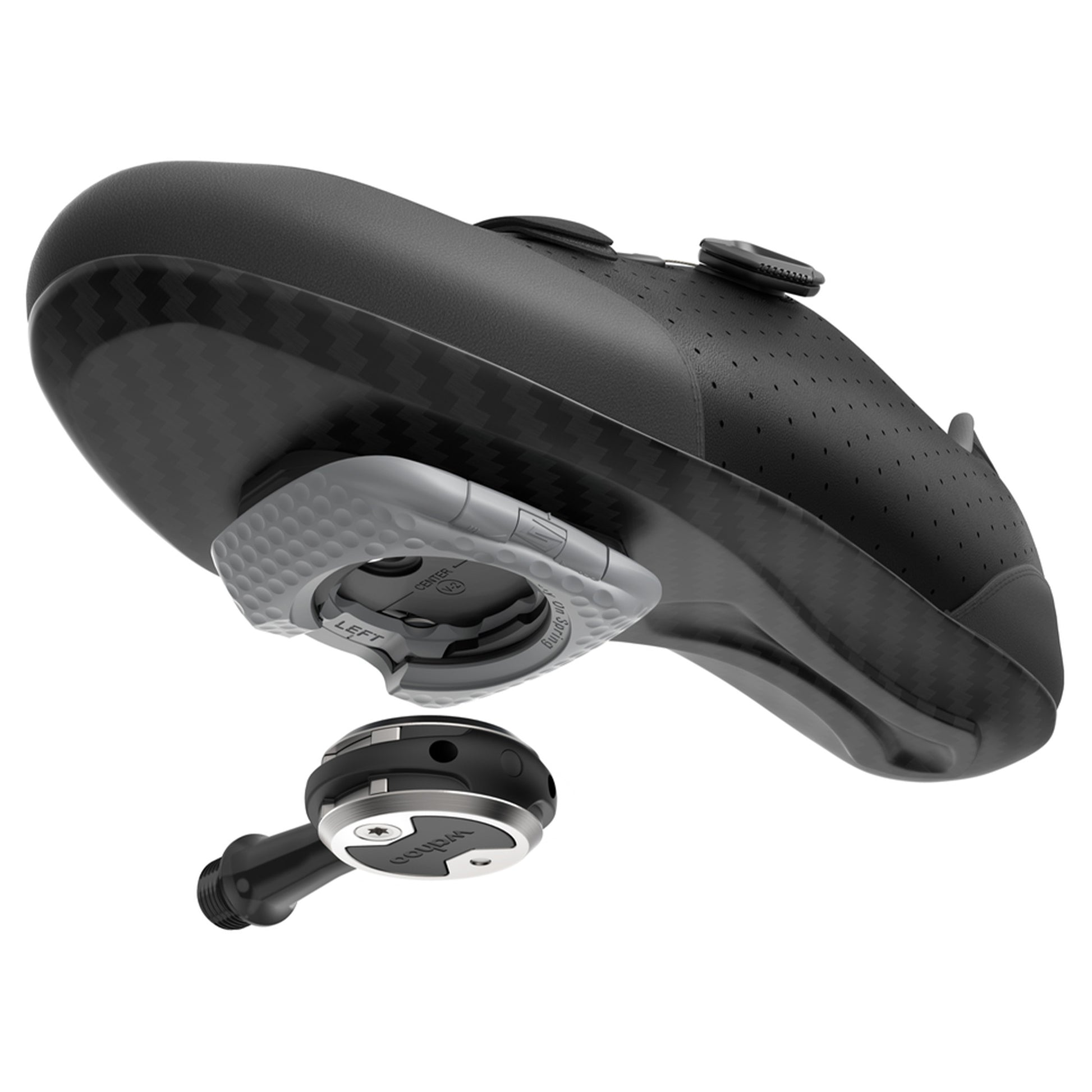 Wahoo SPEEDPLAY Easy-Tension Walkable Cleats - Black - Image 3