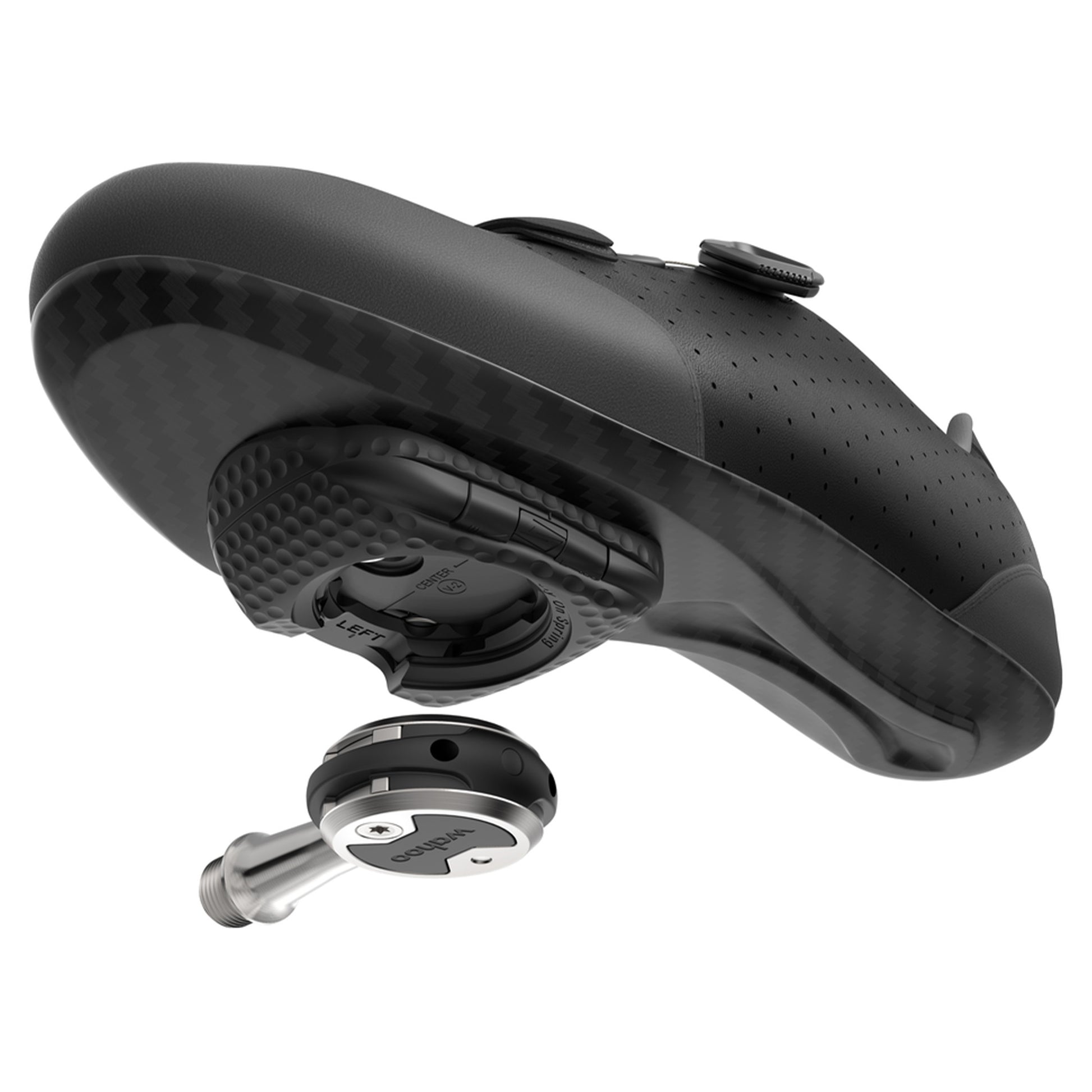 Wahoo SPEEDPLAY Standard-Tension Walkable Cleats - Black - Image 4