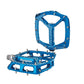 Hope F22 Alloy Flat Pedals - Blue - Standard