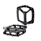 Hope F22 Alloy Flat Pedals - Black - Standard
