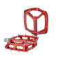 Hope F22 Alloy Flat Pedals - Red - Standard