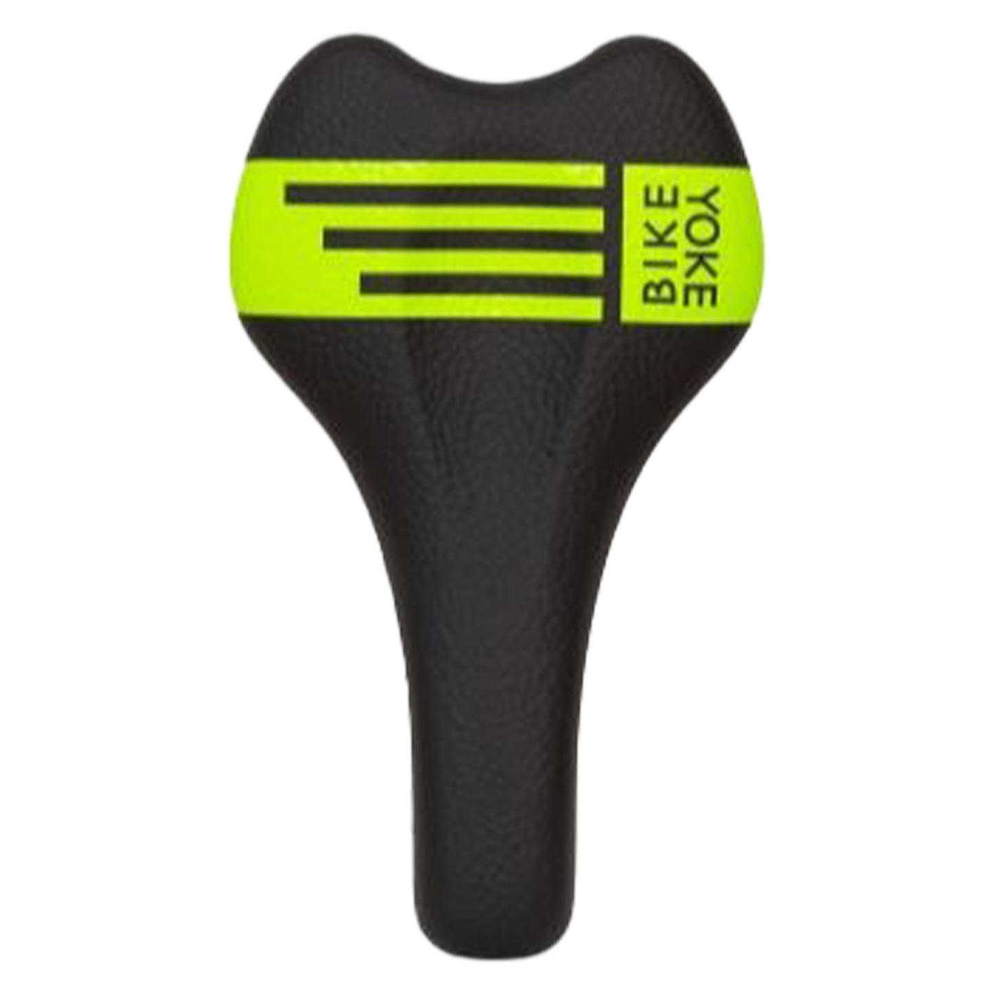 Bikeyoke Sagma Carbon Saddle - Lime - Carbon Fibre - 130mm