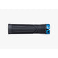 Race Face Chester Lock On Grips - Black With Blue Clamps - Single Lock On Grips - 34mm