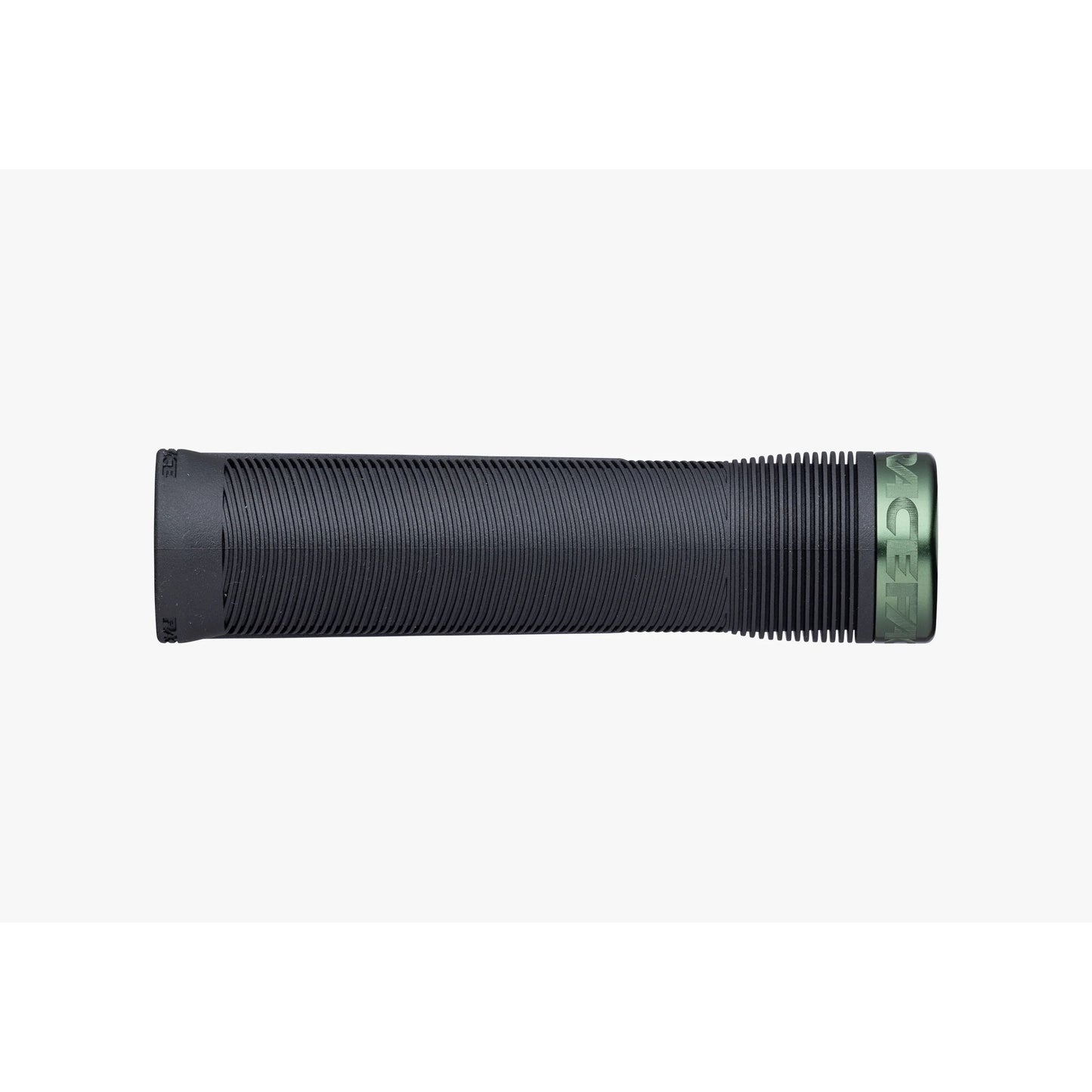 Race Face Chester Lock On Grips - Black With Forest Green Clamps - Single Lock On Grips - 31mm