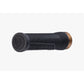 Race Face Chester Lock On Grips - Black With Kashmoney Clamps - Single Lock On Grips - 34mm