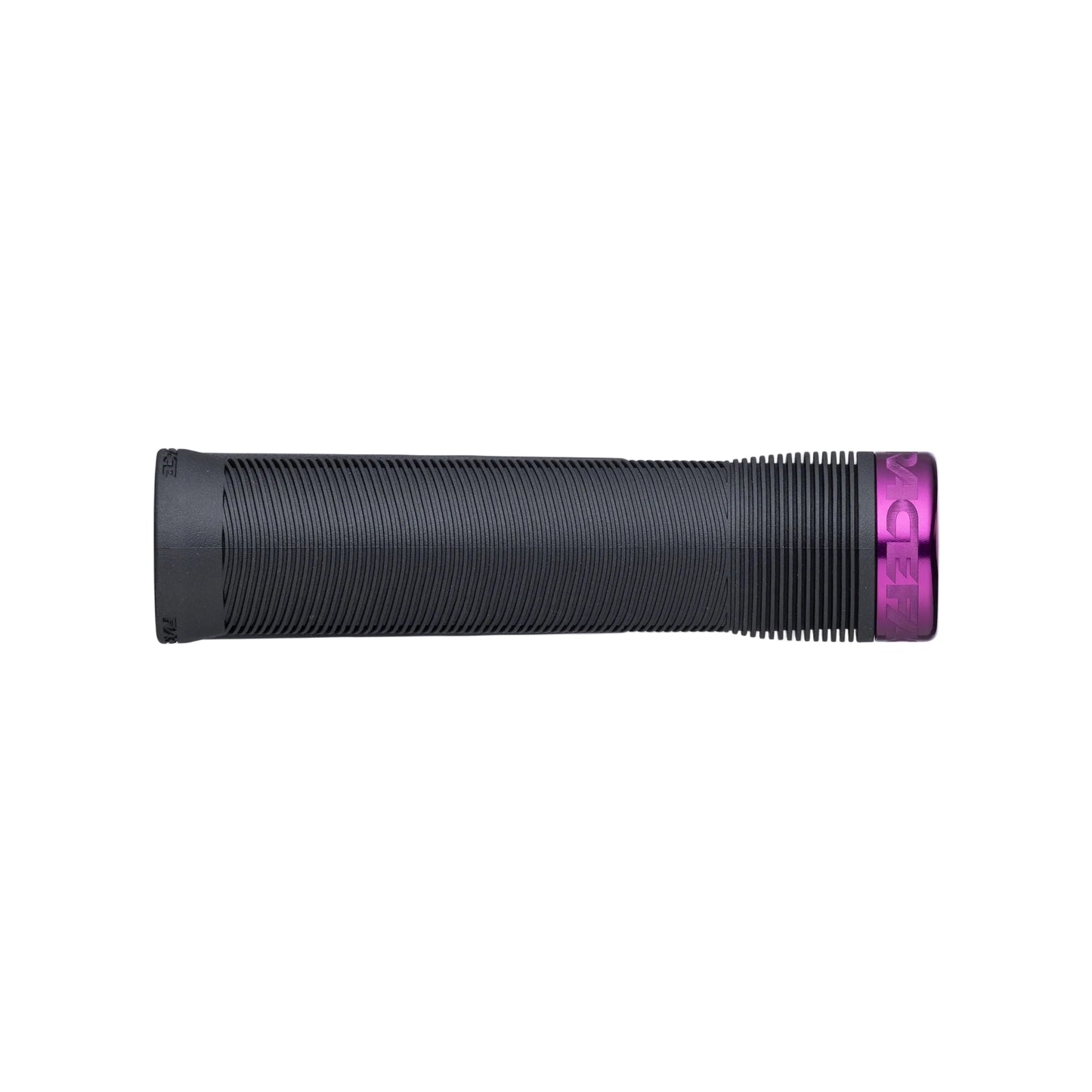 Race Face Chester Lock On Grips - Black With Purple Clamps - Single Lock On Grips - 34mm