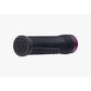 Race Face Chester Lock On Grips - Black With Purple Clamps - Single Lock On Grips - 34mm
