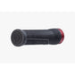 Race Face Chester Lock On Grips - Black With Red Clamps - Single Lock On Grips - 31mm