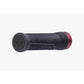 Race Face Chester Lock On Grips - Black With Red Clamps - Single Lock On Grips - 34mm