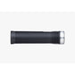 Race Face Chester Lock On Grips - Black With Silver Clamps - Single Lock On Grips - 31mm