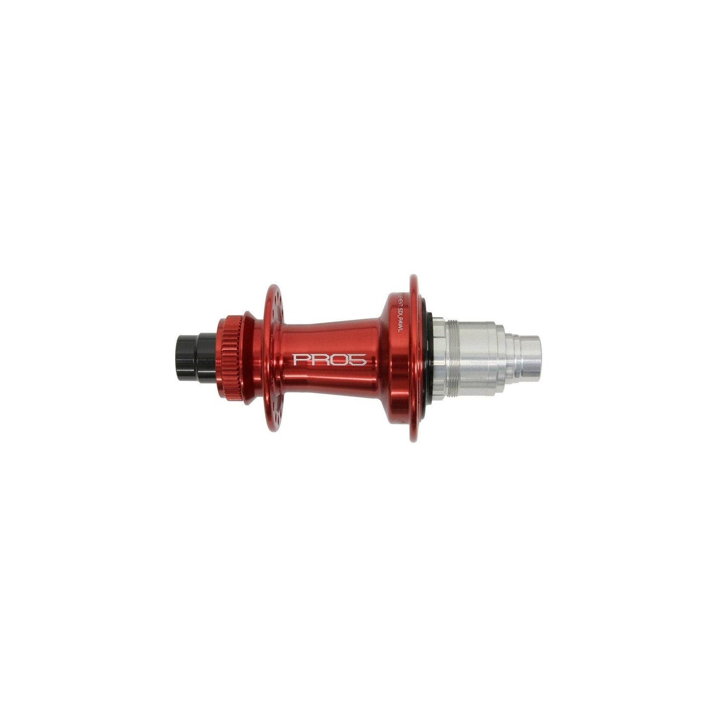 Hope Pro 5 Rear Centrelock 12x148mm Disc Hub - Rear - 12x148mm Boost - XD Driver - Centrelock - 28 Hole - J-Bend - Red