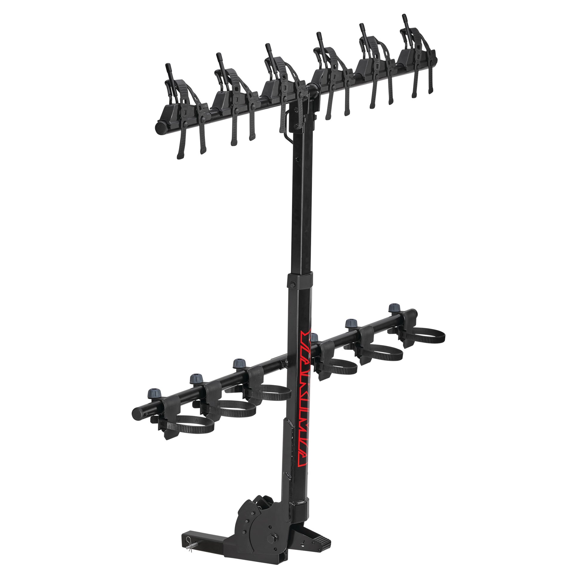 Yakima HangOver Hitch Bike Rack - 2" Hitch - 6 - Black - Image 1