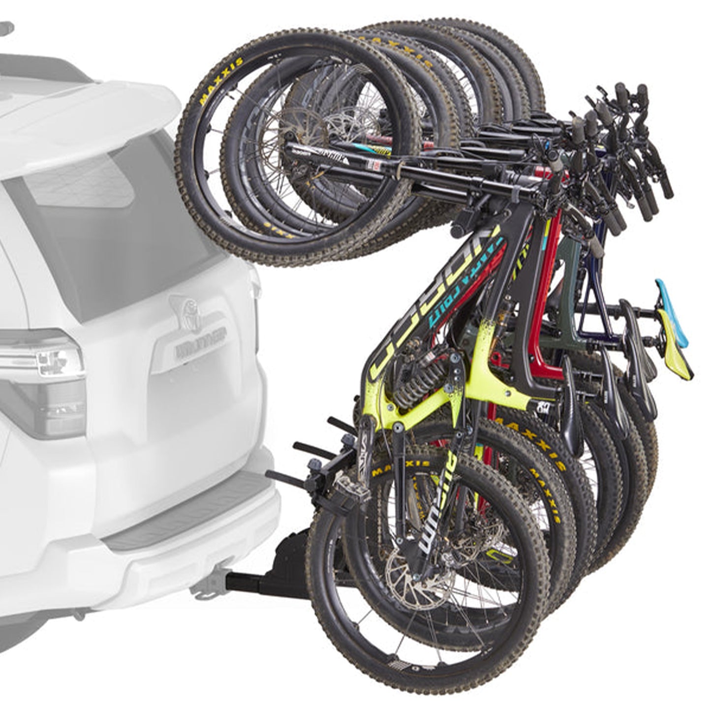 Yakima HangOver Hitch Bike Rack - 2" Hitch - 6 - Black - Image 4