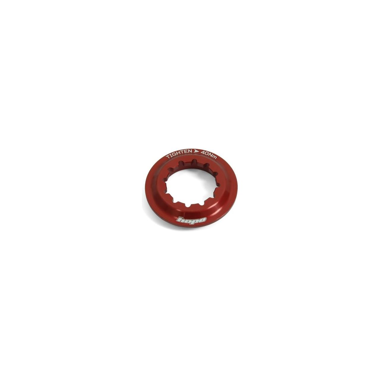 Hope Internal Lock Ring For Centrelock Wheels - Centrelock Lock Ring - Red