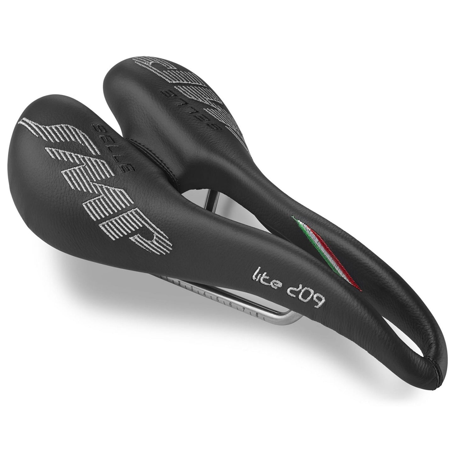 Selle SMP Lite 209 Saddle - Stainless Steel - 139mm - Black