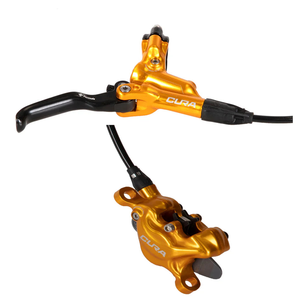 Formula Cura Disc Brake - Front Or Rear - Gold - 175cm Hose