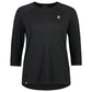 Mons Royale Tarn Merino Shift Raglan 3-4 Sleeve Women's Jersey - Women's M - Black - Logo