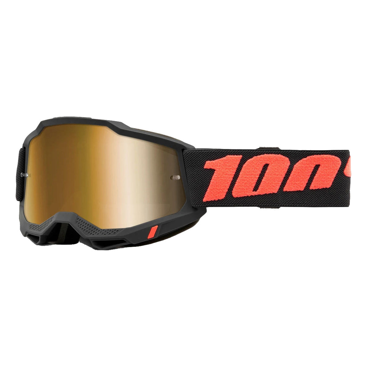 100 Percent Accuri 2 Goggles - One Size Fits Most - Borego - True Gold Mirror Lens