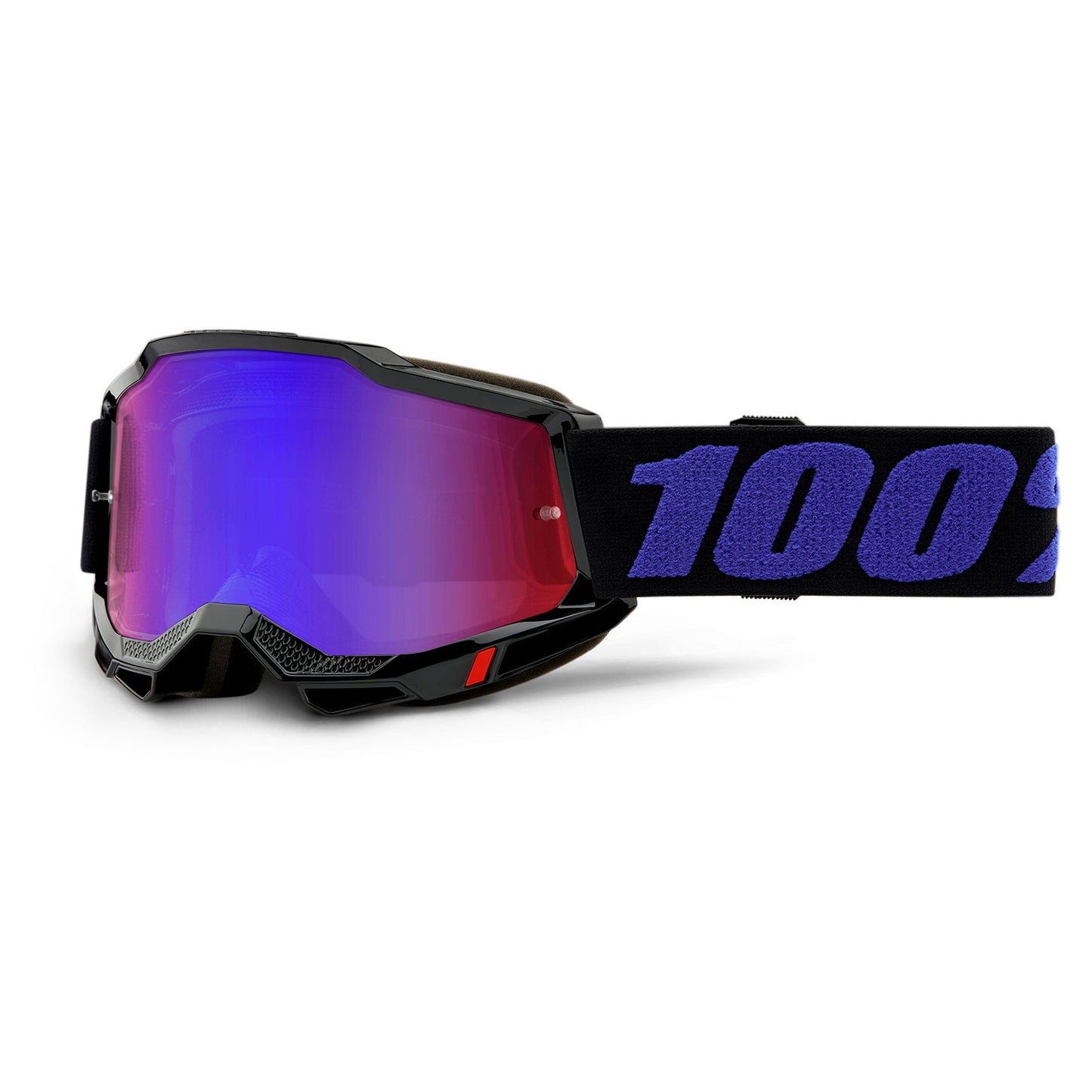 100 Percent Accuri 2 Goggles - One Size Fits Most - Moore - Red - Blue Mirror Lens
