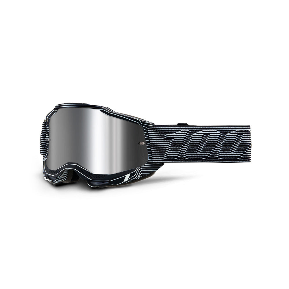 100 Percent Accuri 2 Goggles - One Size Fits Most -  Silo - Mirror Silver Flash Lens