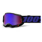 100 Percent Accuri 2 Youth Goggles - Youth - One Size Fits Most - Moore - Red - Blue Mirror Lens