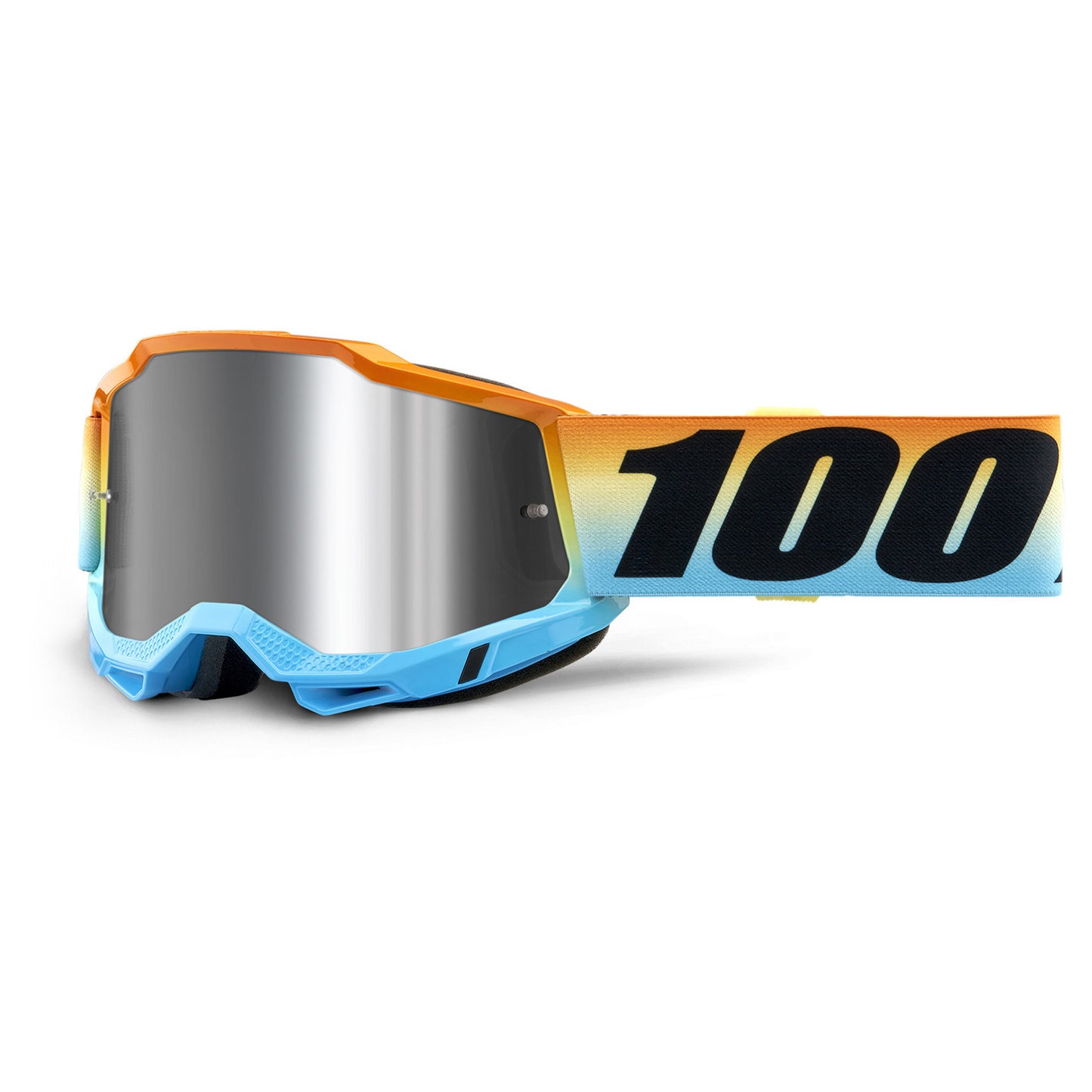 100 Percent Accuri 2 Youth Goggles - Youth - One Size Fits Most - Sunset - Flash Silver Mirror Lens