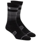 100 Percent Advocate Performance Socks - S-M - Black - Charcoal