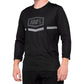 100 Percent Airmatic 3-4 Sleeve Jersey - XL - Black